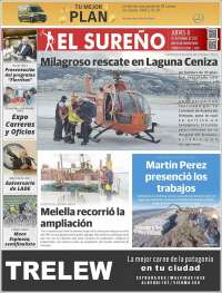 Portada de Diario El Sureño (Argentina)