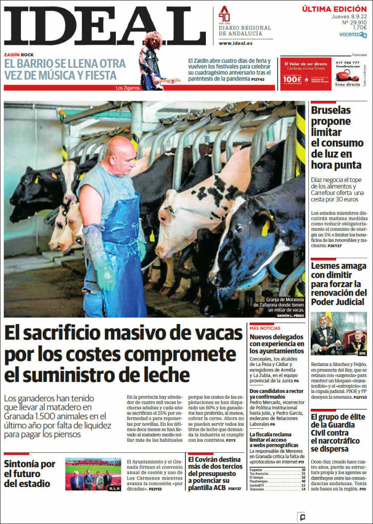 Portada de Ideal (España)