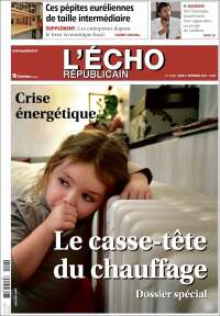 Portada de L'Echo Républicain (France)