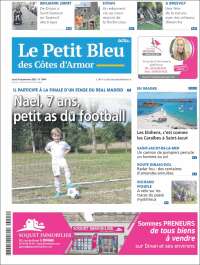 Portada de Le Petit Bleu (France)