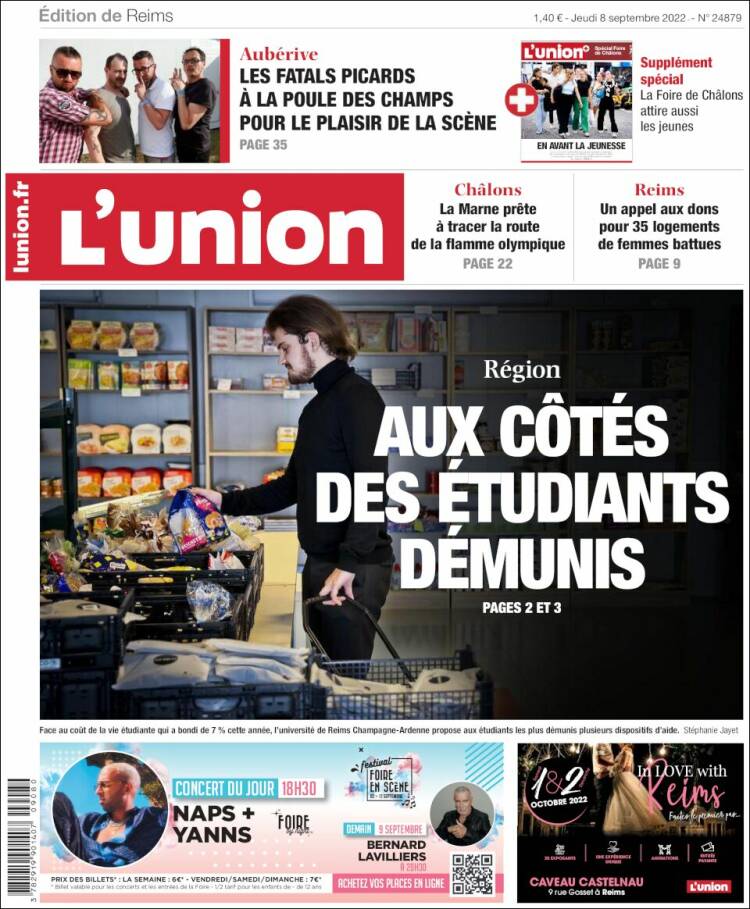 Portada de L'Union (France)