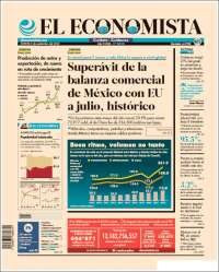 Portada de El Economista (México)