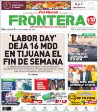 Portada de Frontera (México)