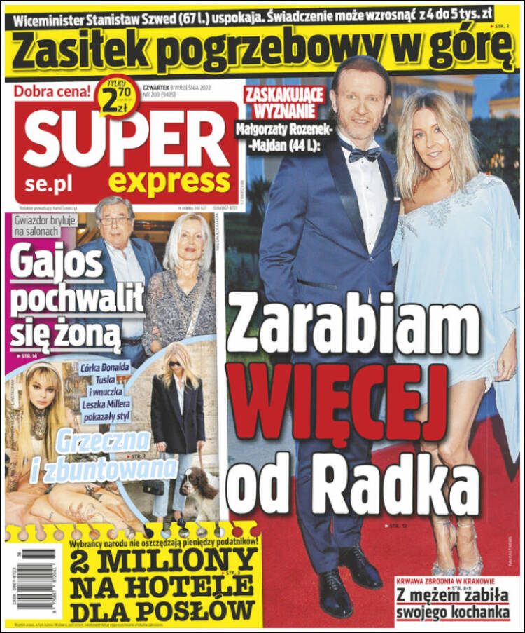 Portada de Super Express (Polonia)