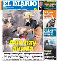 Portada de El Diario NY (USA)