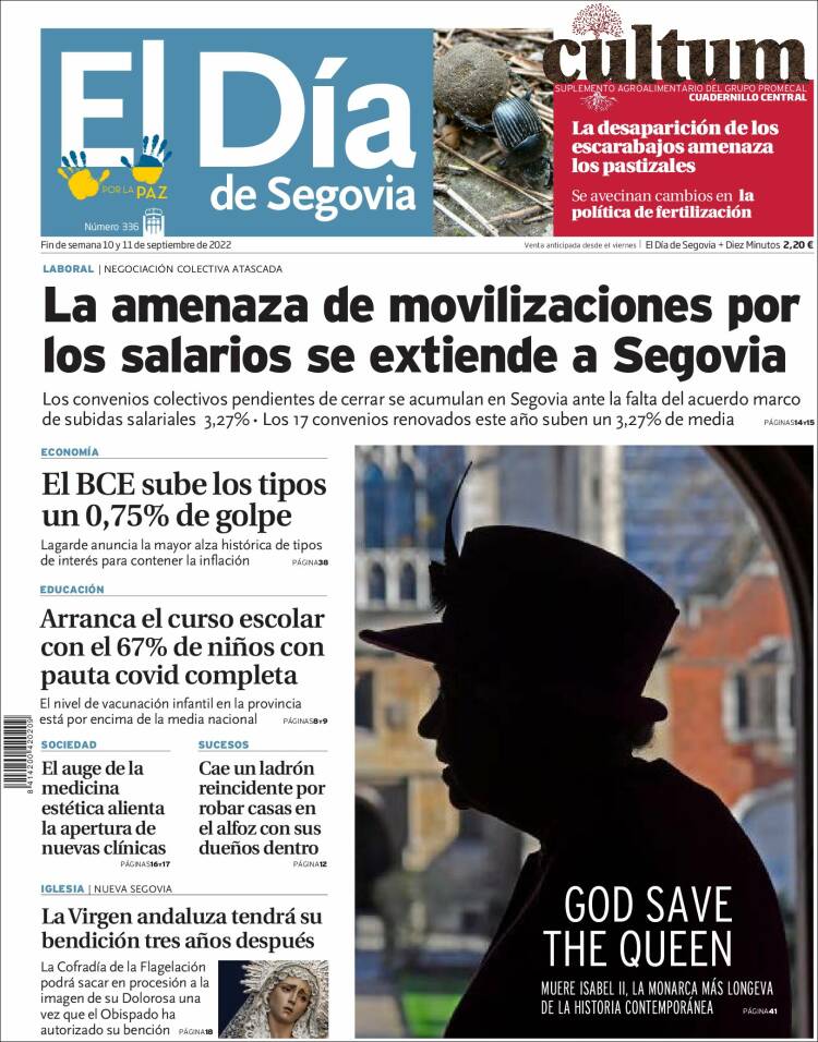 Portada de El Día de Segovia (Spain)