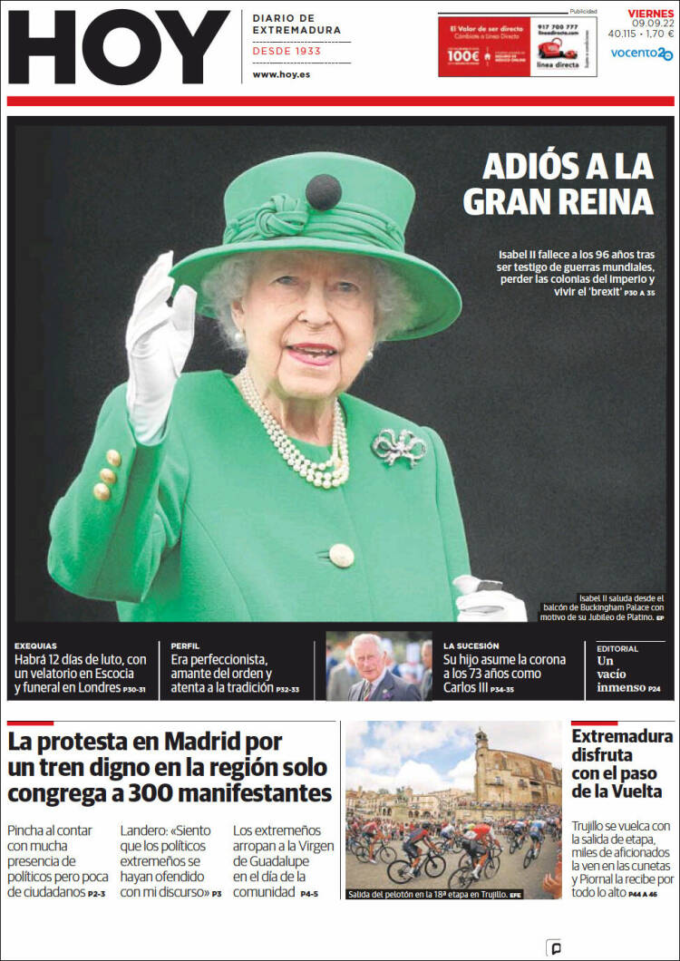 Portada de Hoy - Badajoz (Spain)