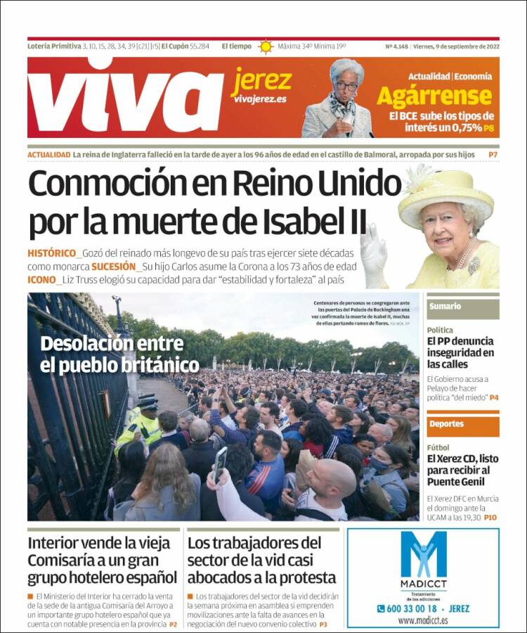 Portada de Información - Jerez (Spain)