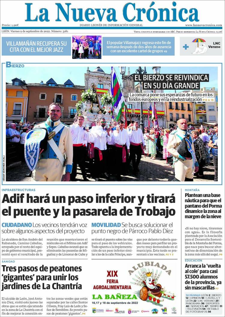 Portada de La Nueva Crónica (Spain)