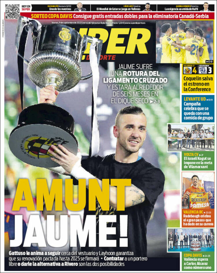 Portada de Superdeporte (Spain)