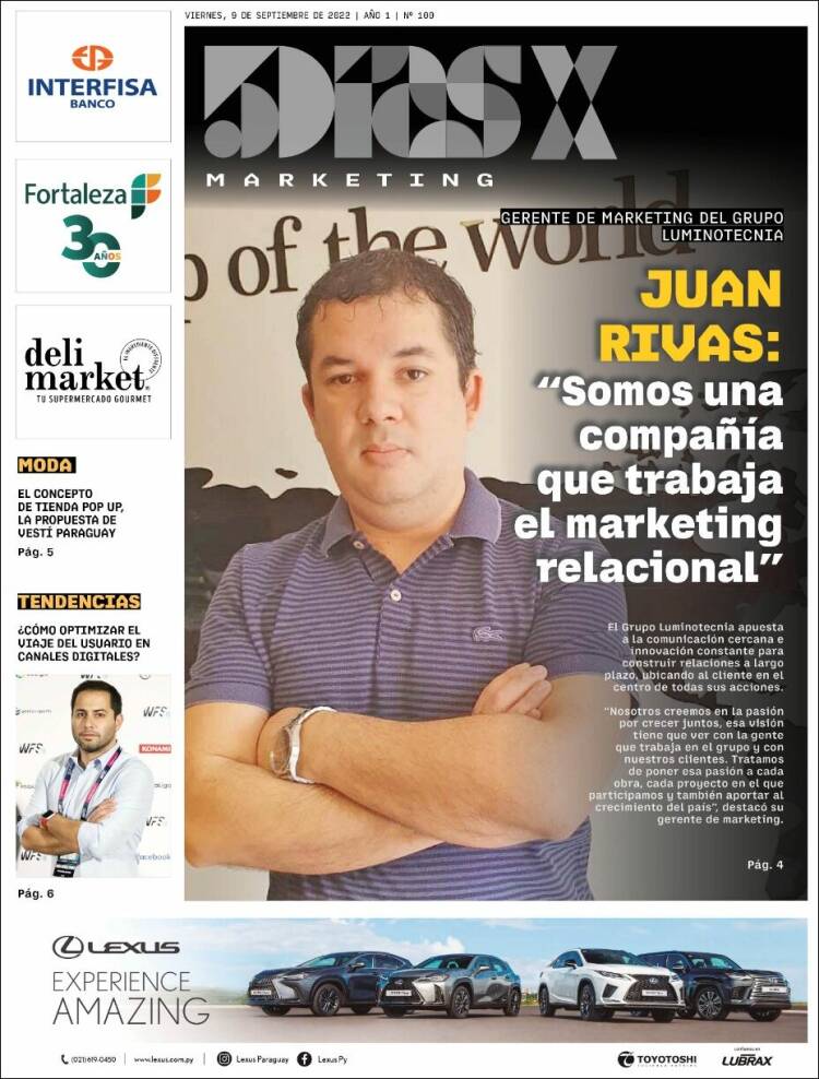 Portada de 5 Días (Paraguay)