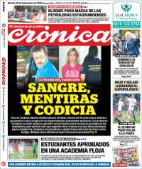 Portada de Crónica (Argentina)