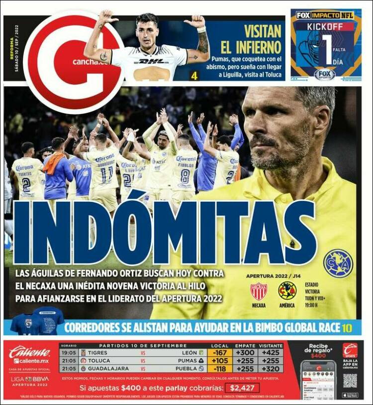 Portada de Cancha (México)