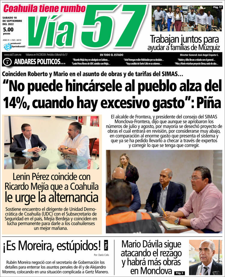 Portada de Via57 (M&eacute;xico)
