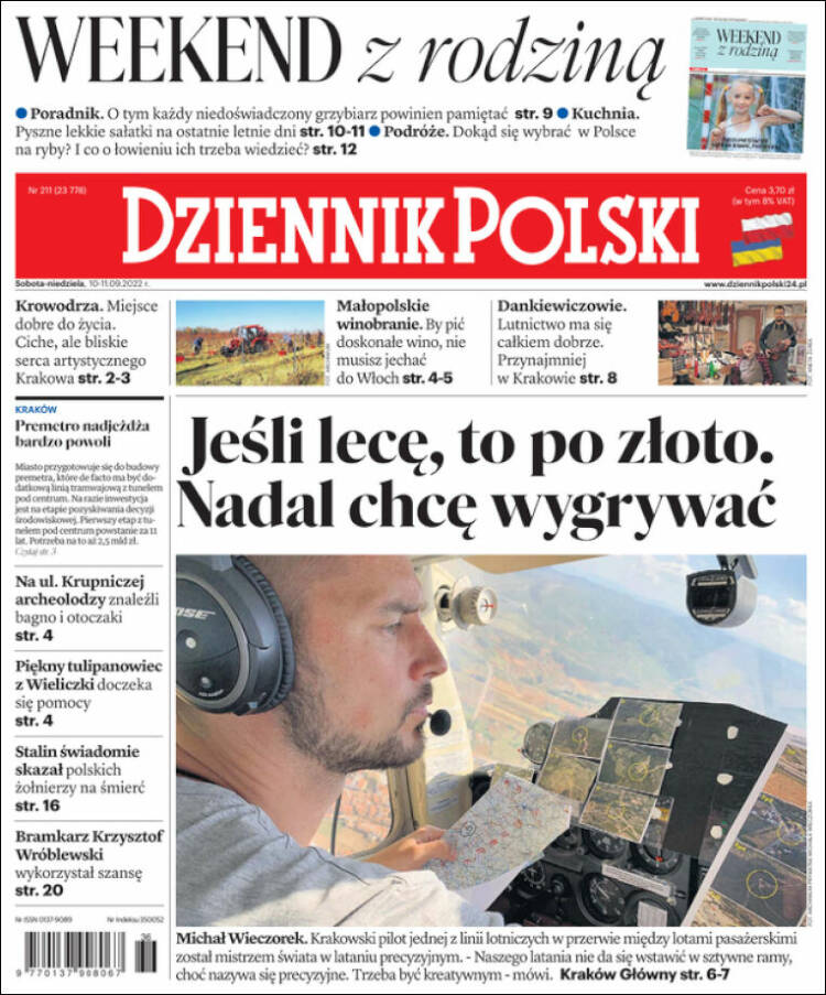 Portada de Dziennik (Polonia)