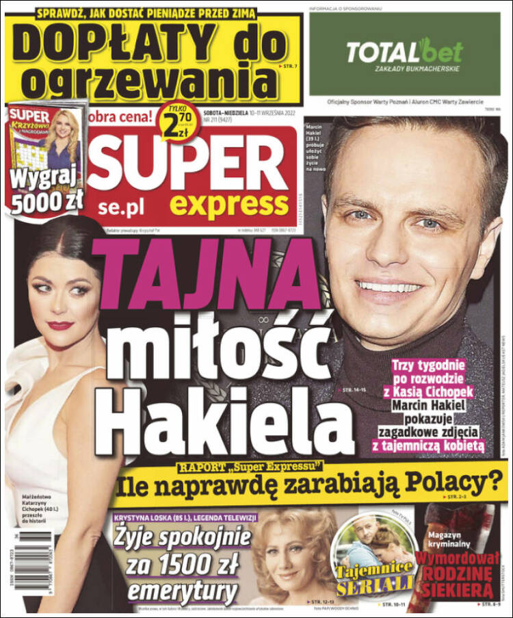 Portada de Super Express (Polonia)
