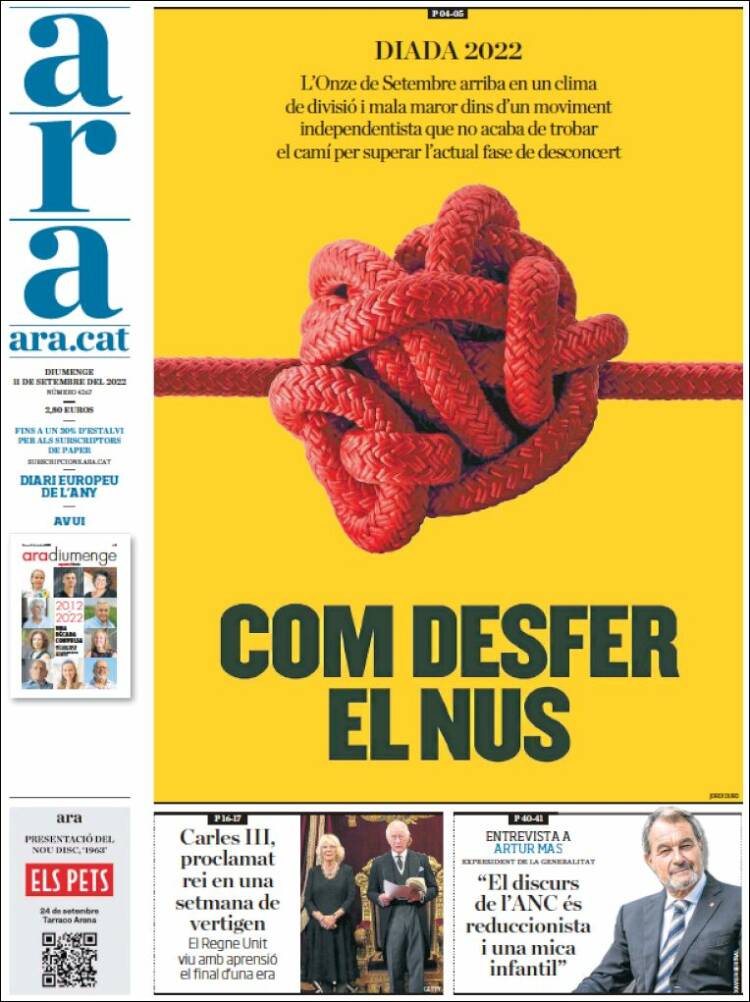 Portada de Ara (Espagne)