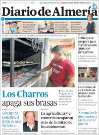 Portada de Diario de Almería (Espagne)