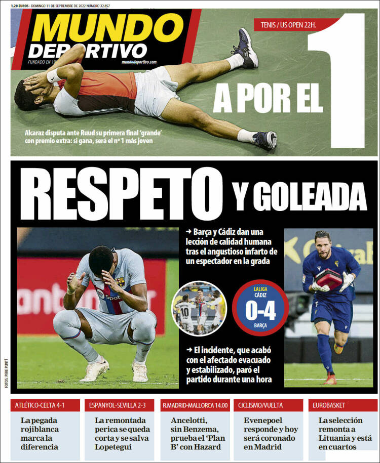 Portada de Mundo Atlético (Espagne)