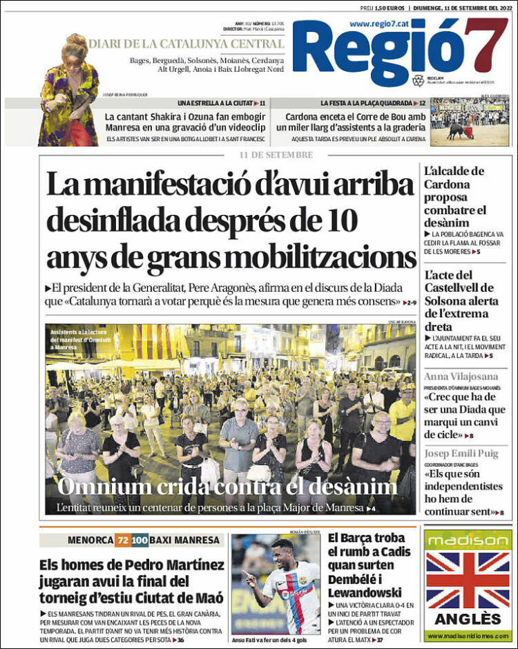 Portada de Regio7 (Espagne)