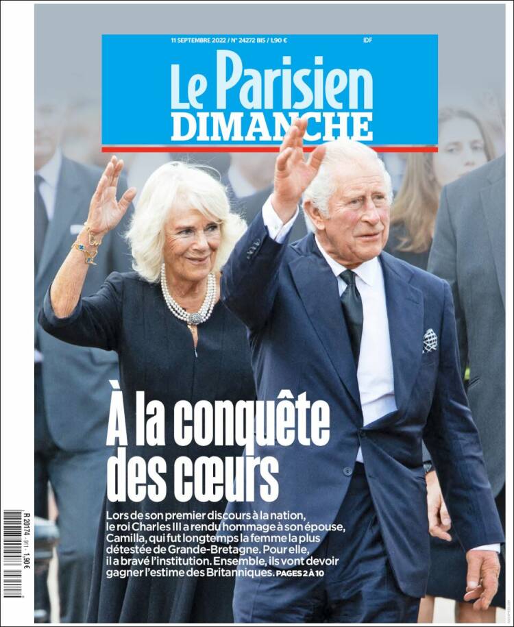 Portada de Le Parisien (Francia)