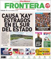 Portada de Frontera (México)