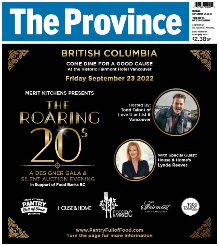 Portada de The Province (Canadá)