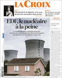Portada de La Croix (France)