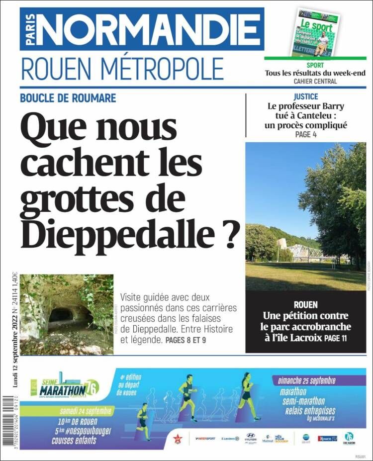 Portada de Paris Normandie (France)