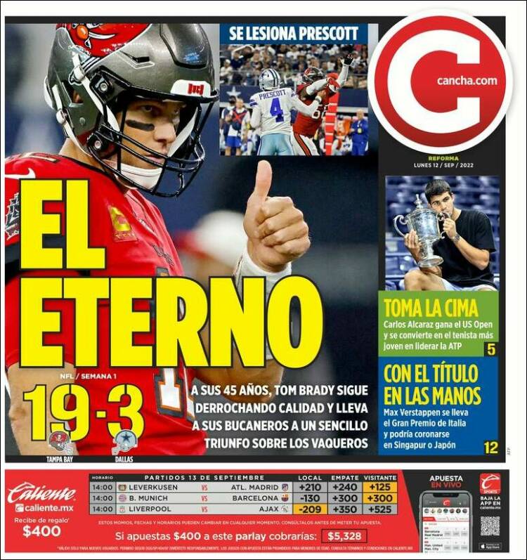 Portada de Cancha (México)