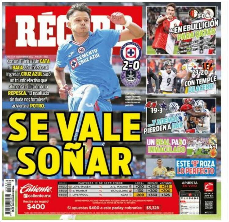 Portada de Record (México)