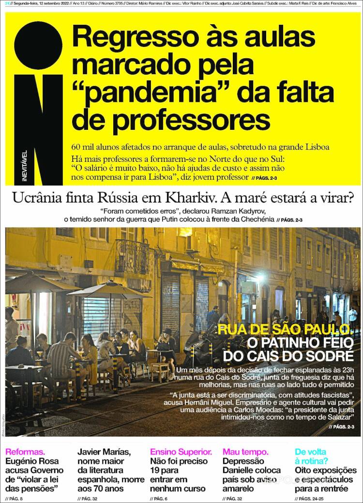 Portada de I - informação (Portugal)