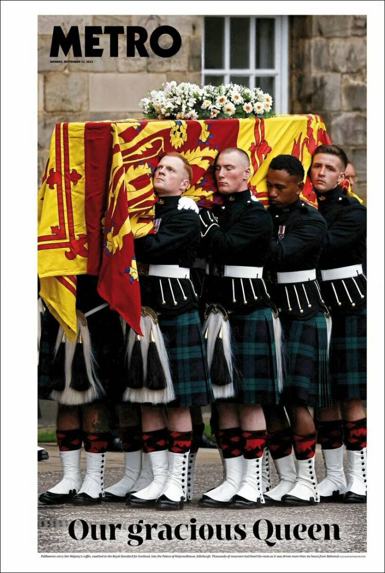 Portada de Metro (Reino Unido)