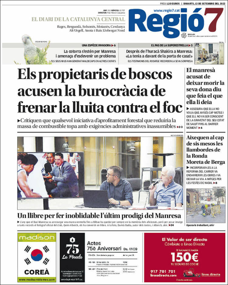 Portada de Regio7 (España)