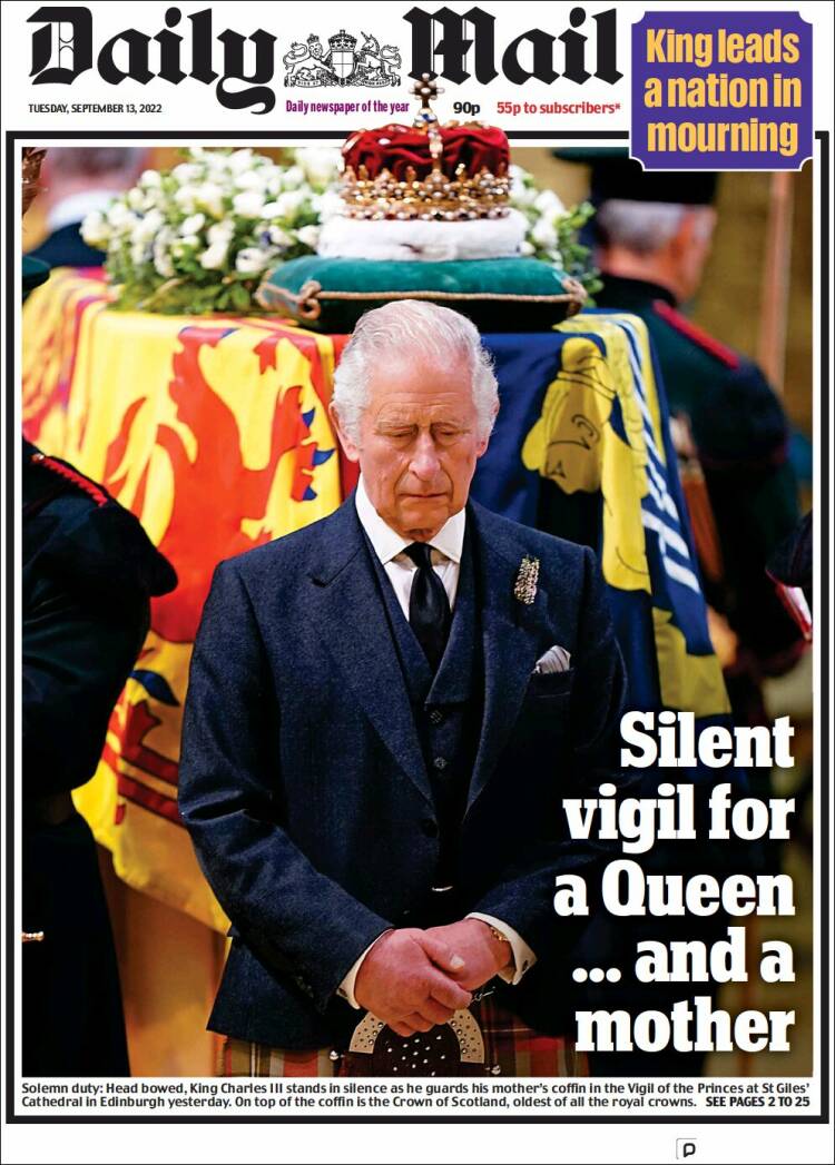 Portada de Daily Mail (Royaume-Uni)