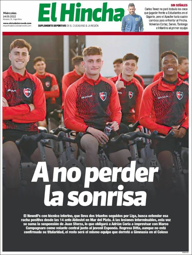 Portada de El Hincha (Argentina)