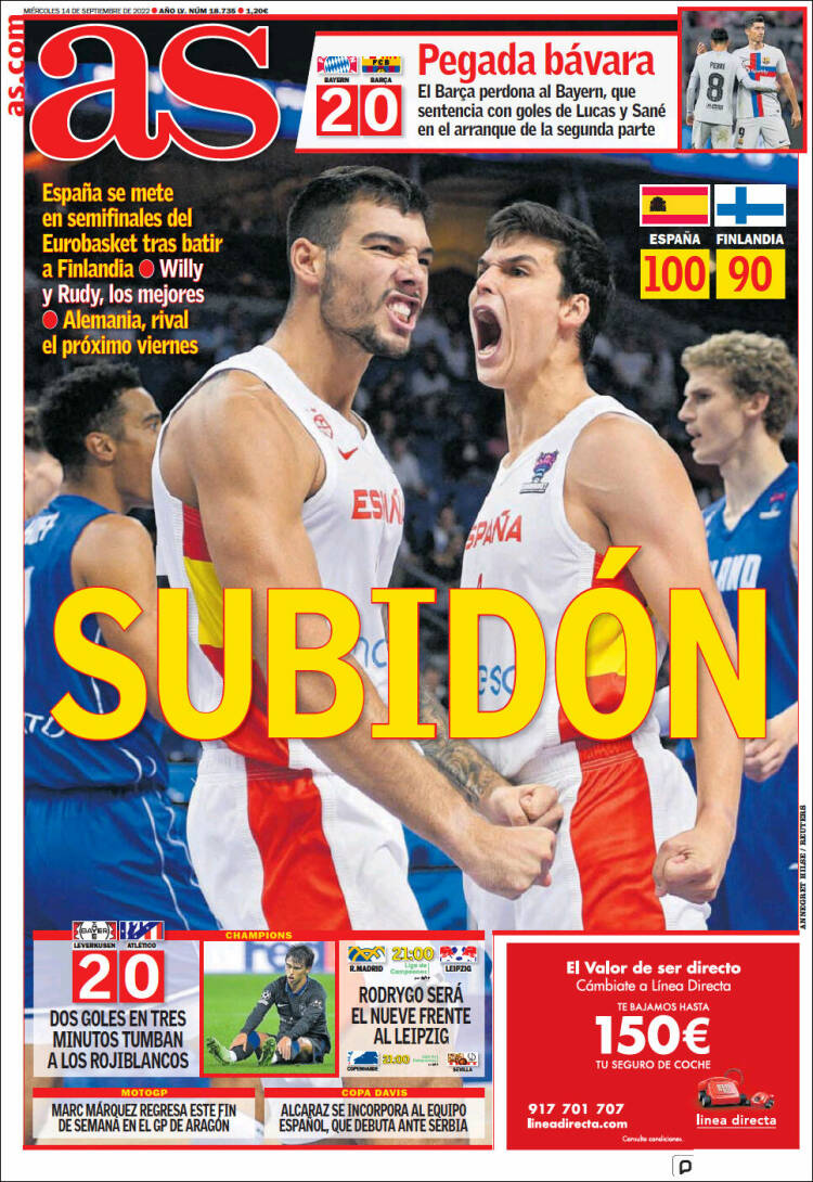 Portada de As (España)