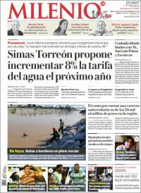 Portada de Milenio - Laguna (Mexico)