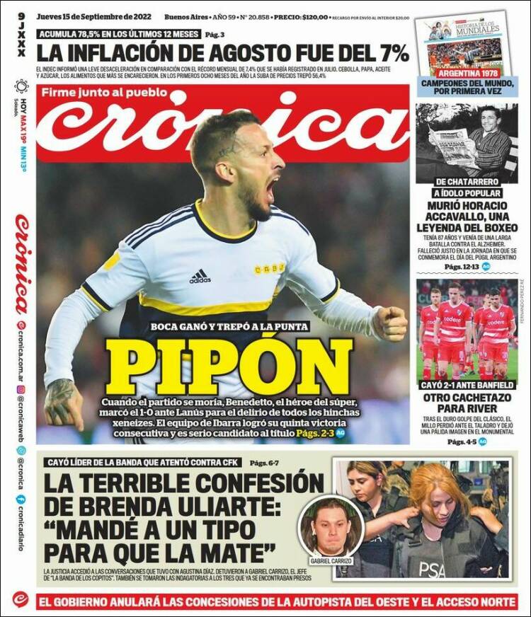 Portada de La Voz del Chaco (Argentina)