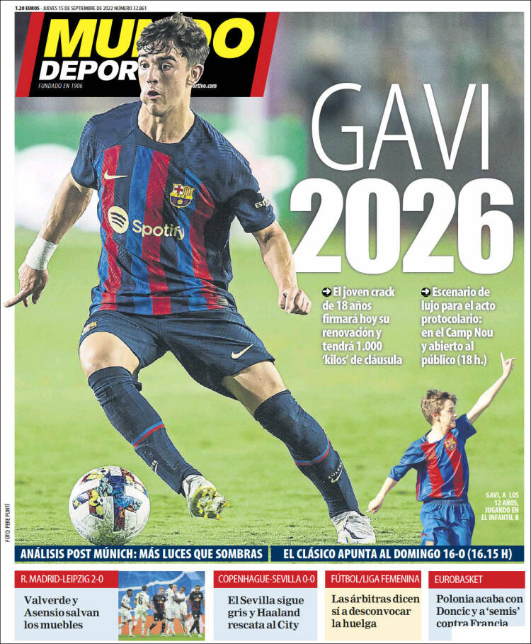 Portada de El Mundo Deportivo (España)