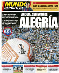 Portada de Mundo Deportivo Gipuzkoa (España)