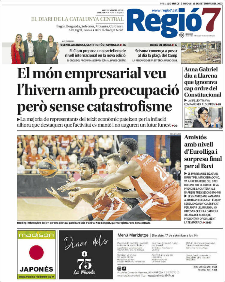 Portada de Regio7 (España)