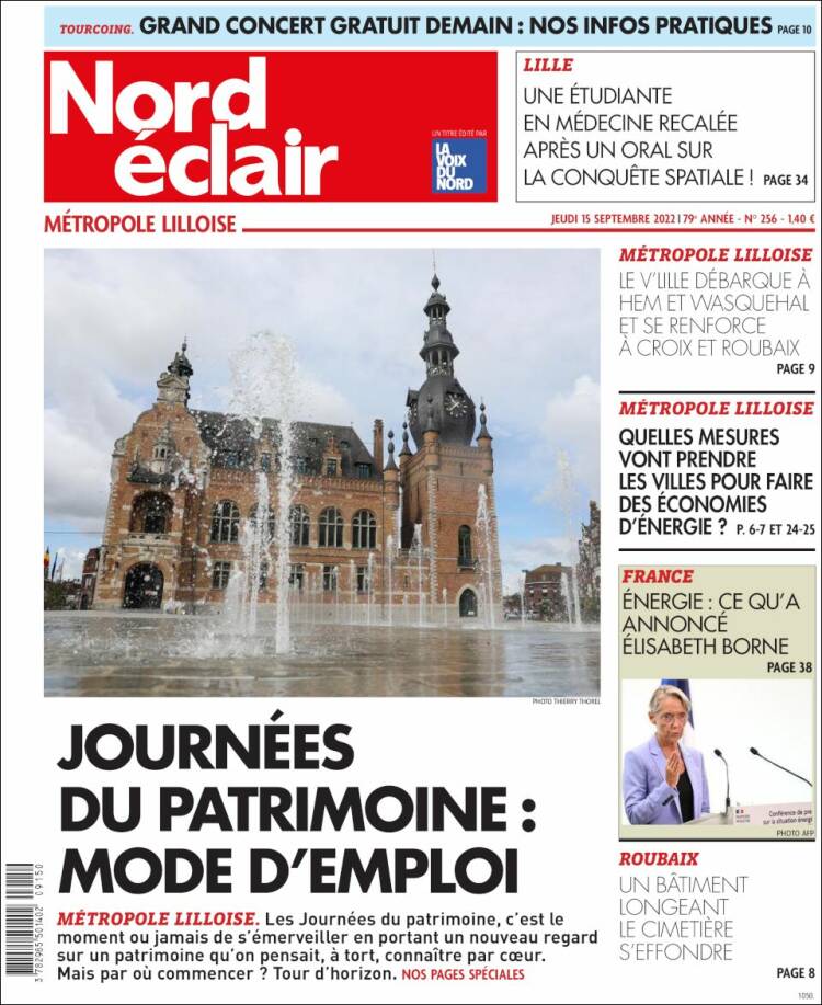 Portada de Nord Éclair (Francia)