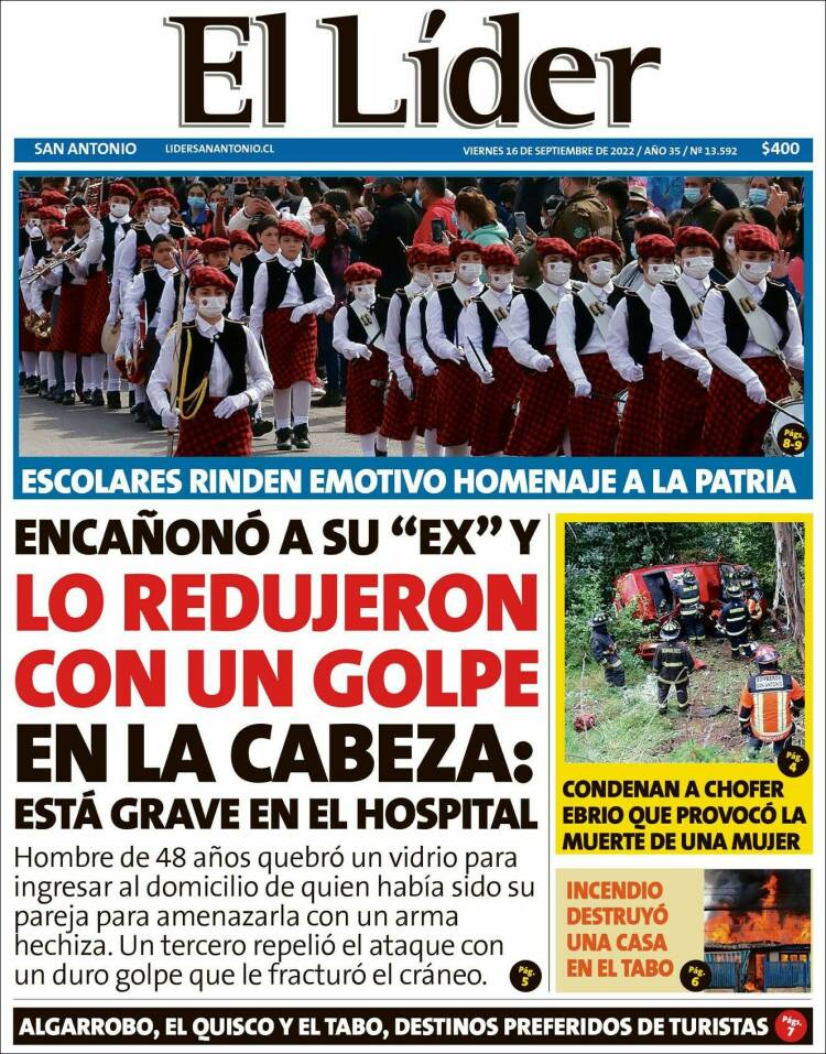 Portada de Lider de San Antonio (Chile)