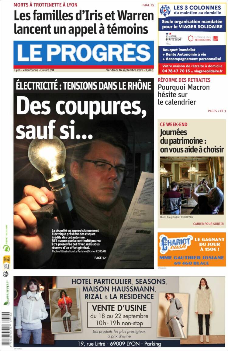 Portada de Progres de Fecamp (Francia)