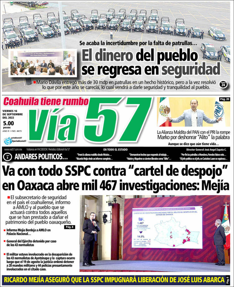 Portada de Via57 (Mexico)