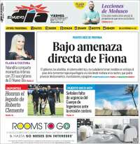 Portada de El Nuevo Día (Puerto Rico)