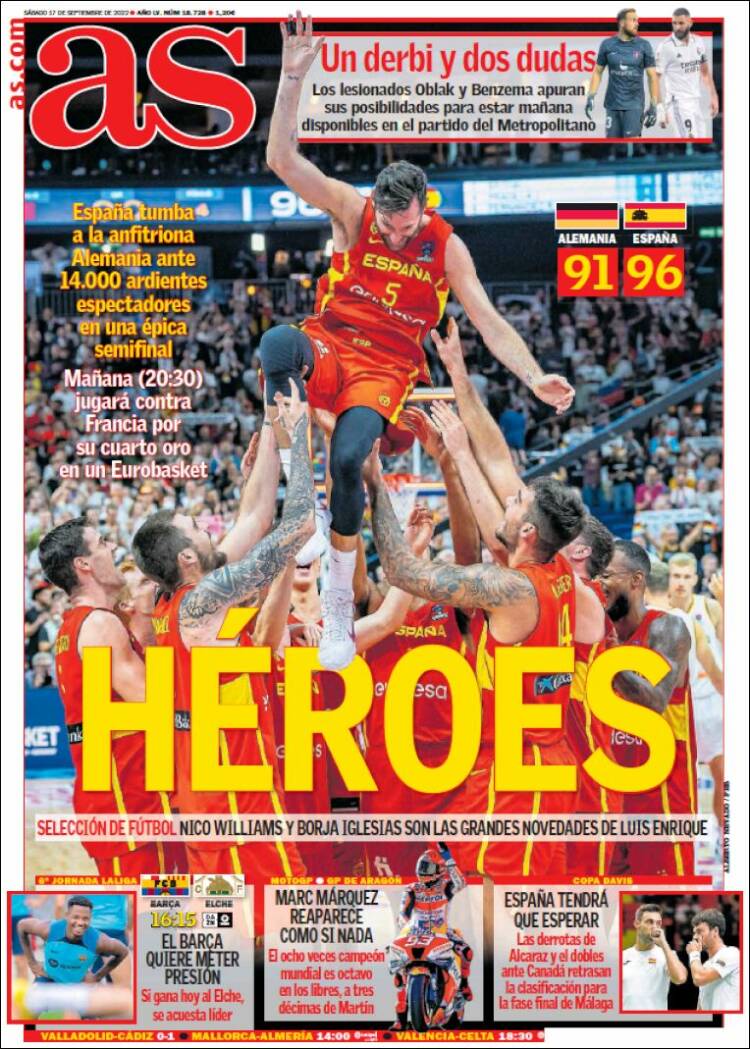 Portada de As (España)