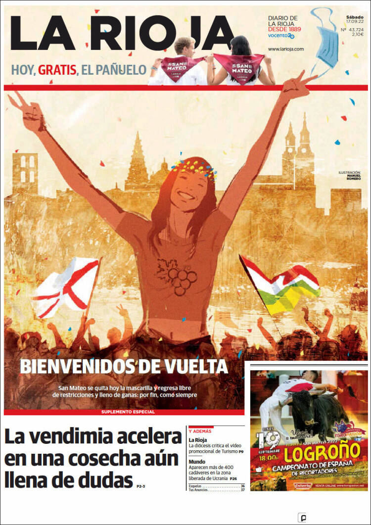 Portada de La Rioja (España)