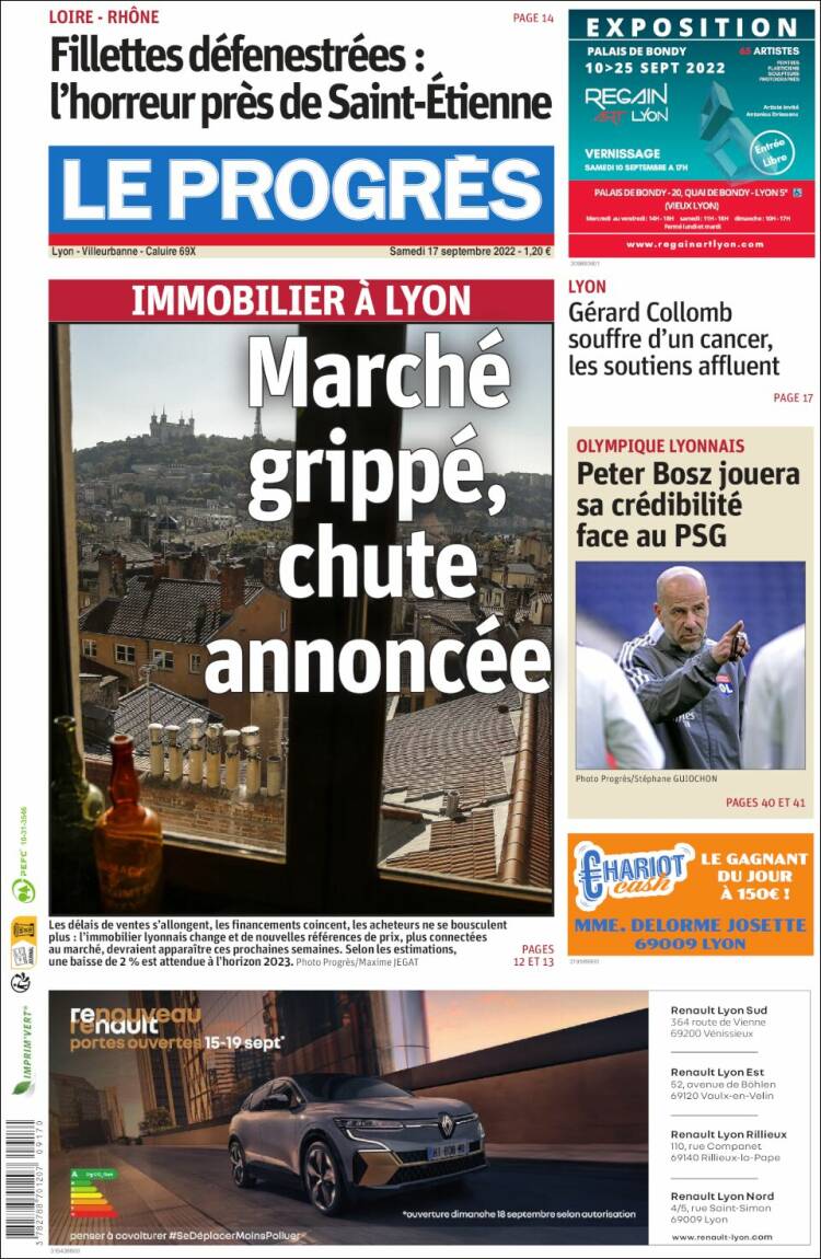 Portada de Progres de Fecamp (Francia)